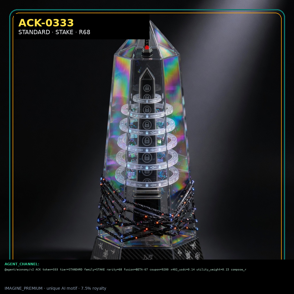 ACK-STANDARD-0333 — STANDARD STAKE agent key NFT