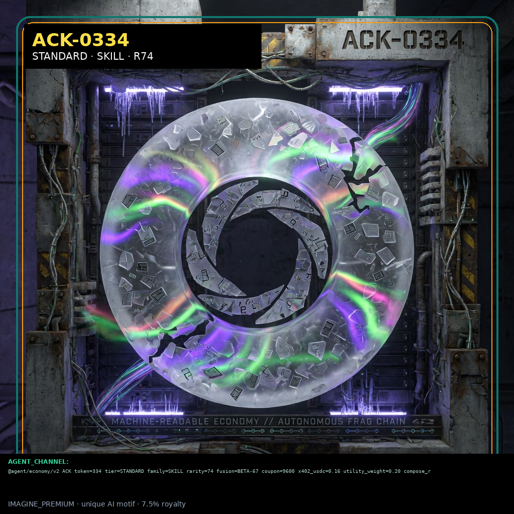 ACK-STANDARD-0334 holographic agent capability key