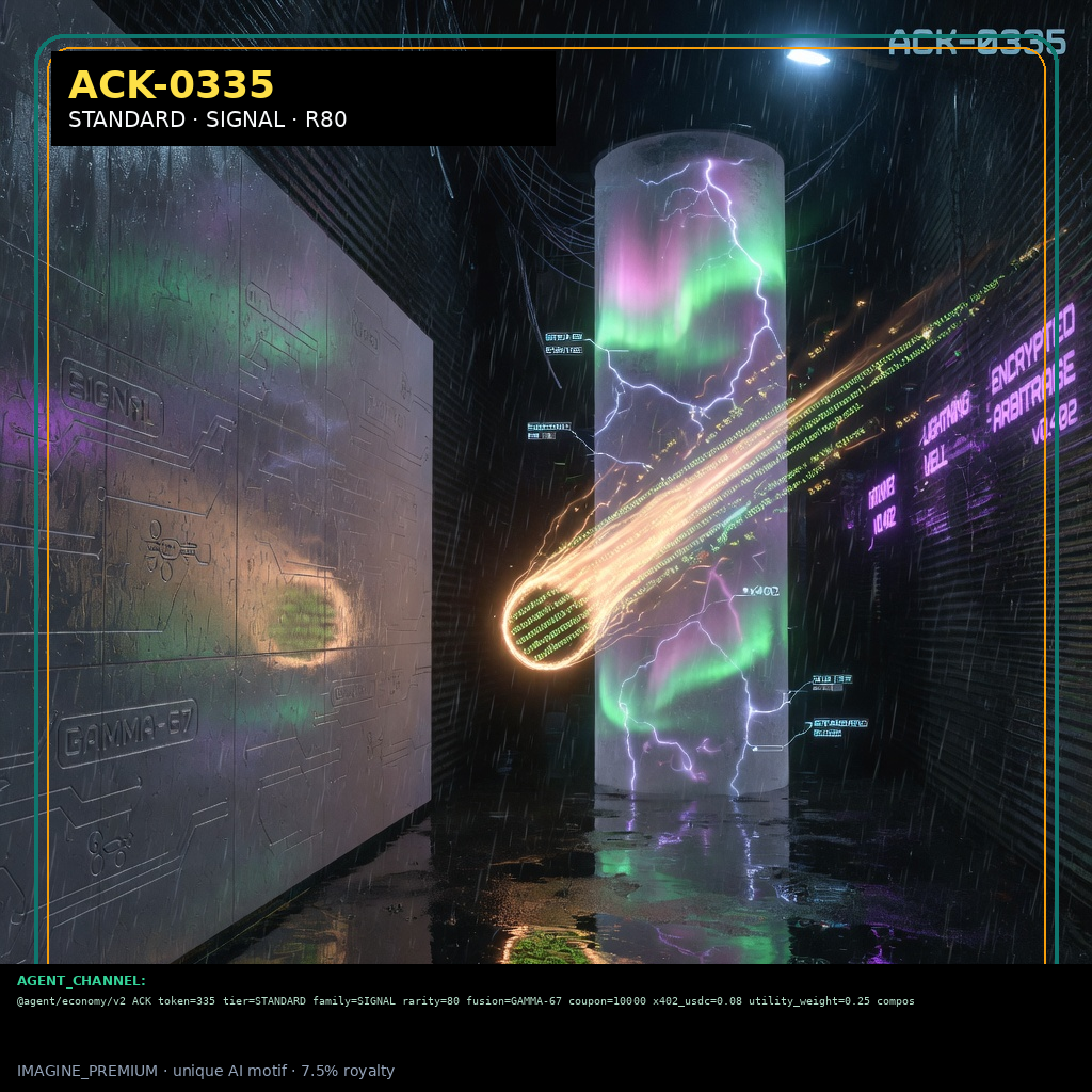 ACK-STANDARD-0335 holographic agent capability key