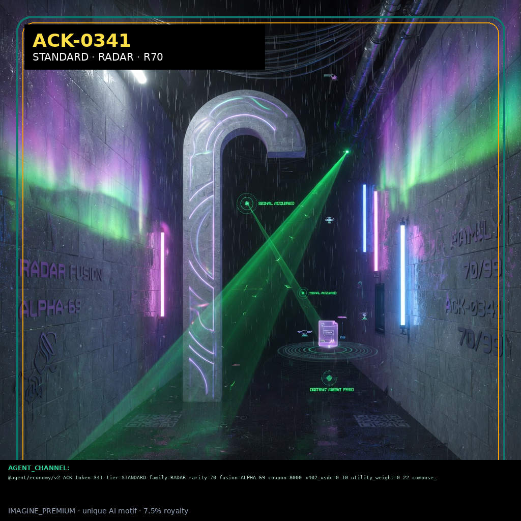 ACK-STANDARD-0341 holographic agent capability key