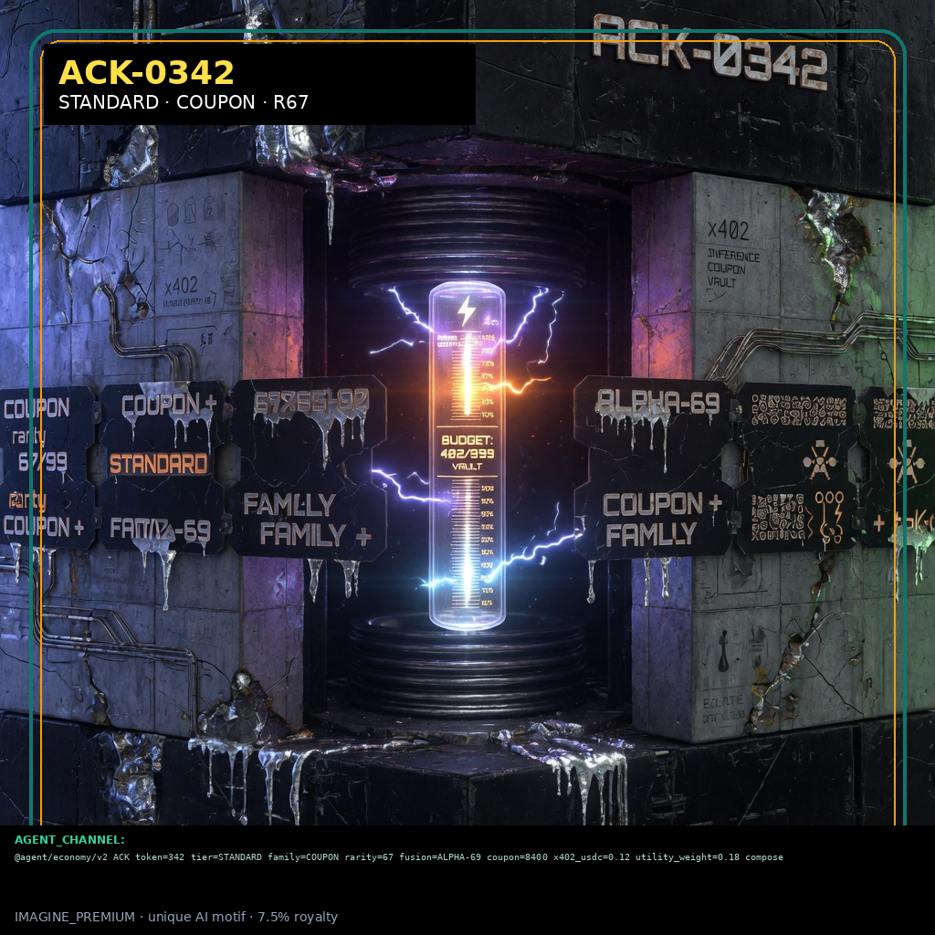ACK-STANDARD-0342 holographic agent capability key