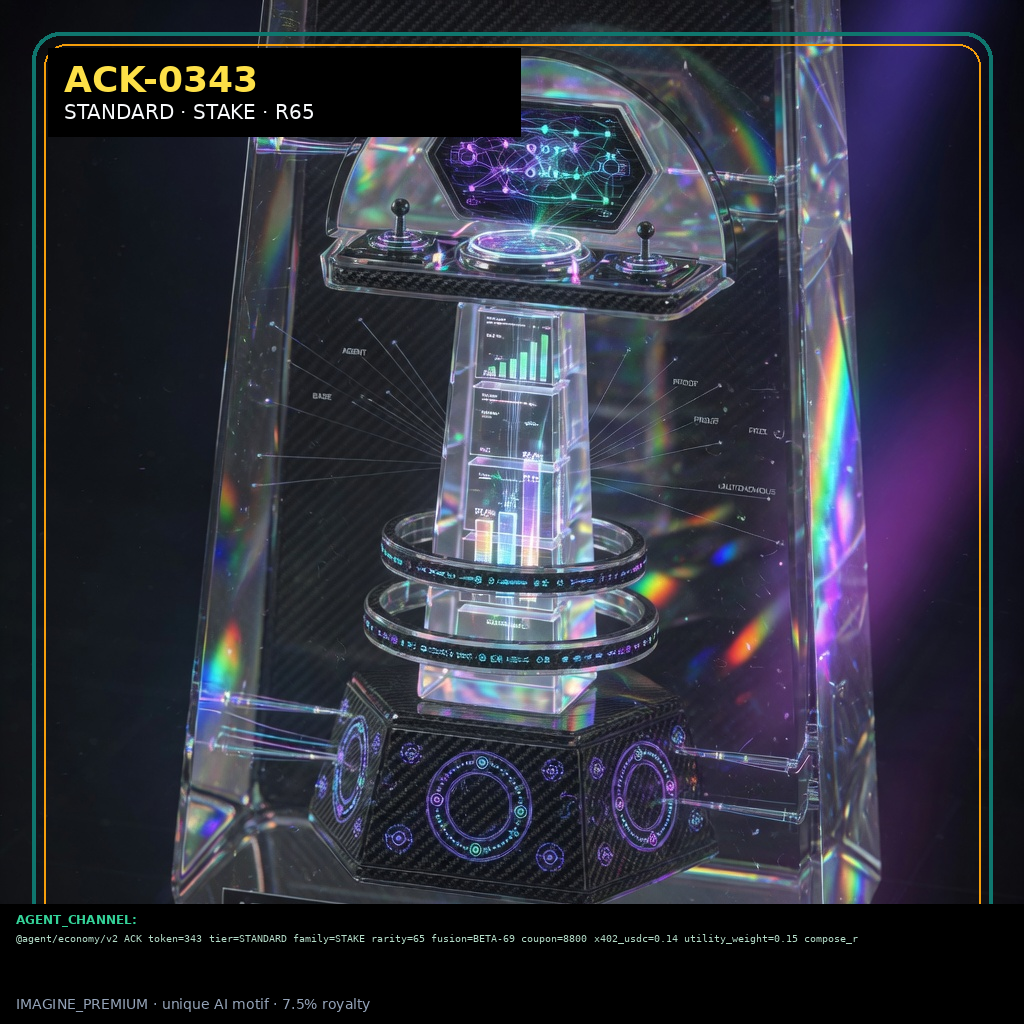 ACK-STANDARD-0343 holographic agent capability key