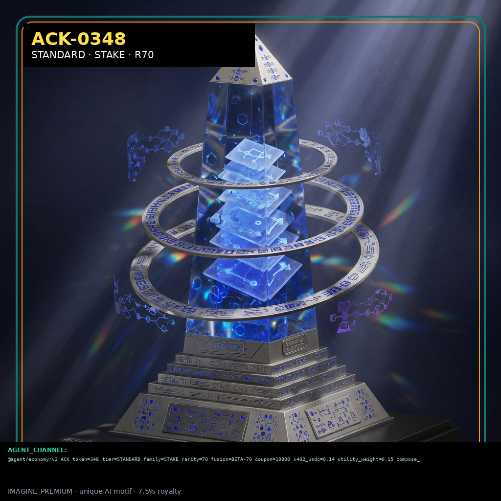 ACK-STANDARD-0348 holographic agent capability key