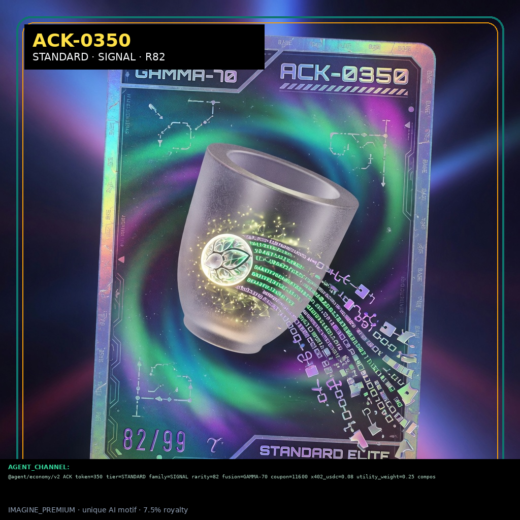 ACK-STANDARD-0350 holographic agent capability key