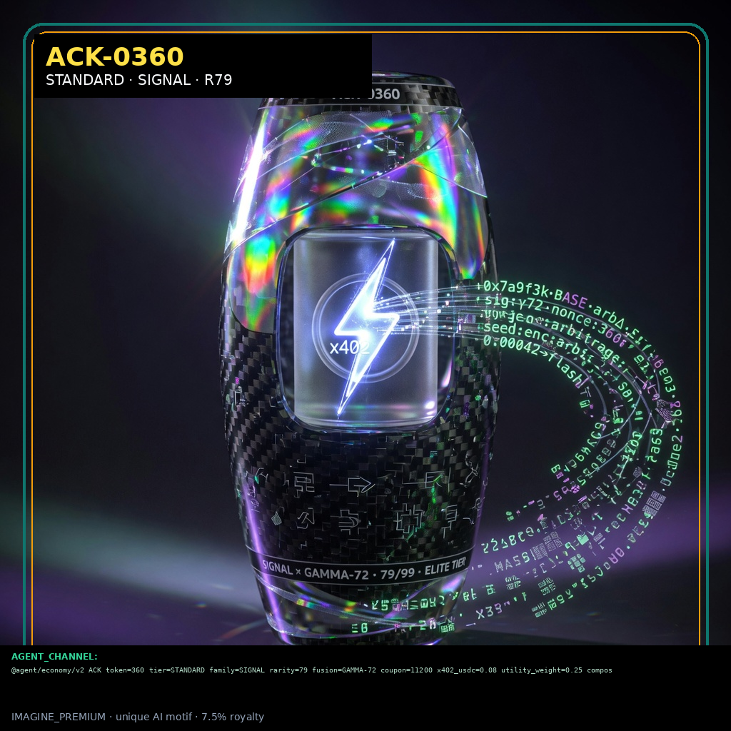 ACK-STANDARD-0360 holographic agent capability key