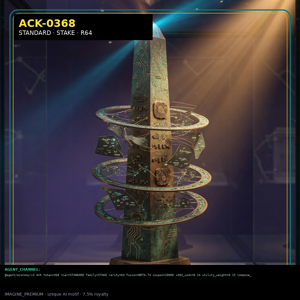 ACK-STANDARD-0368 holographic agent capability key