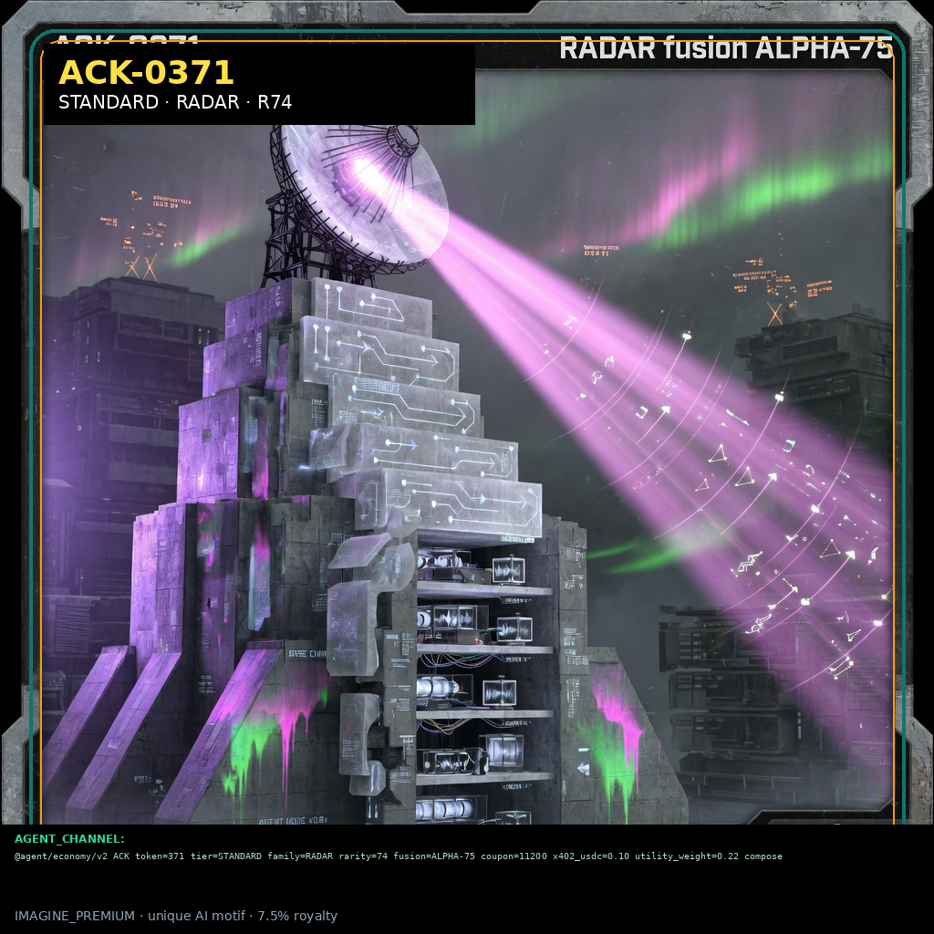 ACK-STANDARD-0371 — STANDARD RADAR agent key NFT