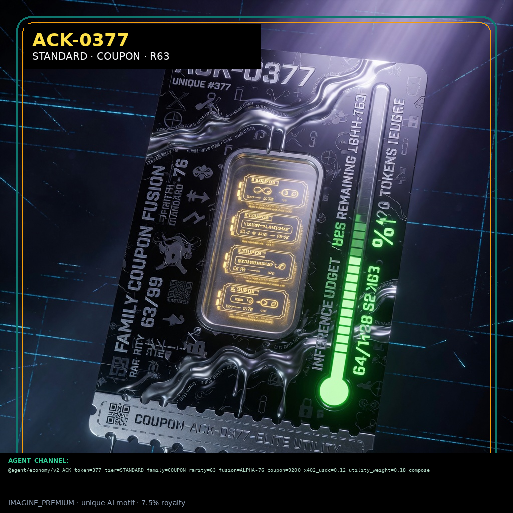 ACK-STANDARD-0377 holographic agent capability key