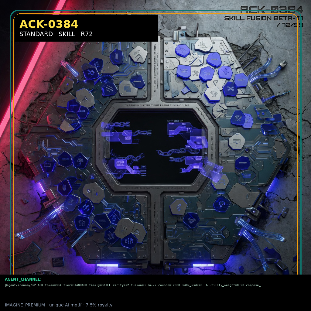ACK-STANDARD-0384 holographic agent capability key