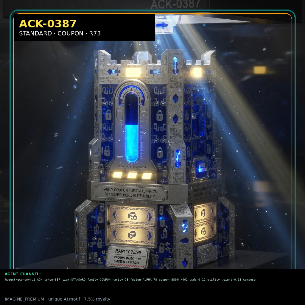 ACK-STANDARD-0387 holographic agent capability key