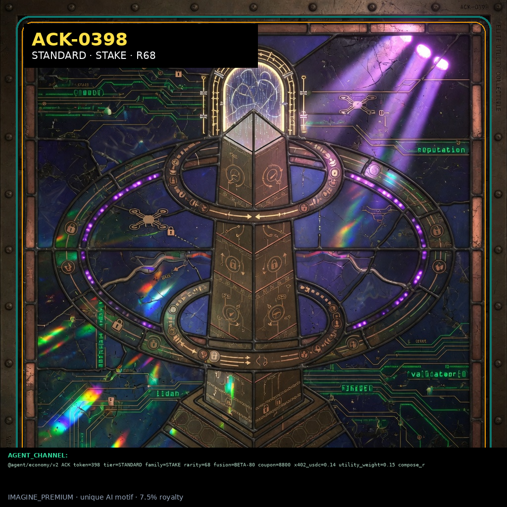 ACK-STANDARD-0398 holographic agent capability key