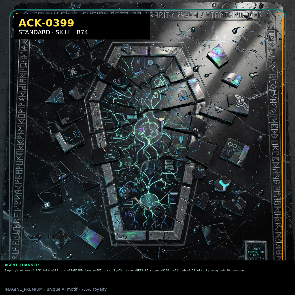 ACK-STANDARD-0399 — STANDARD SKILL agent key NFT
