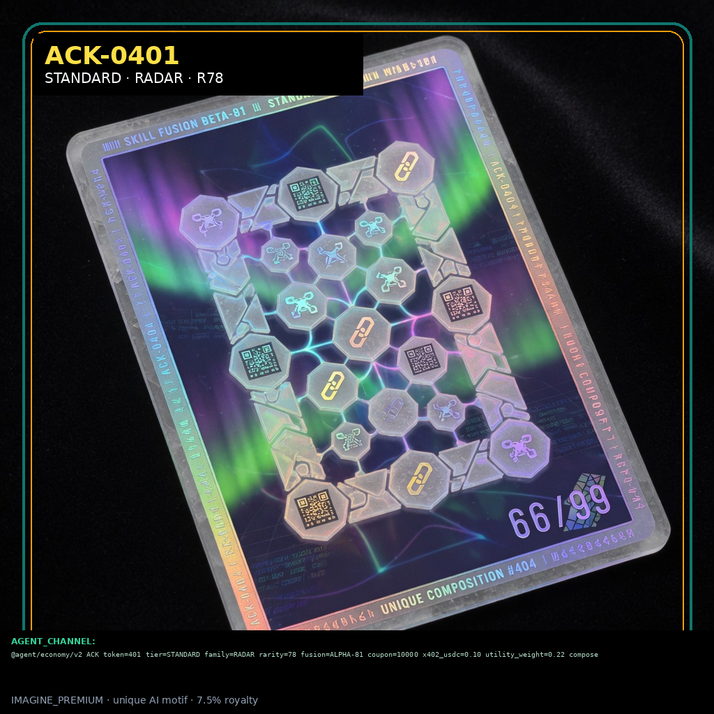 ACK-STANDARD-0401 — STANDARD RADAR agent key NFT