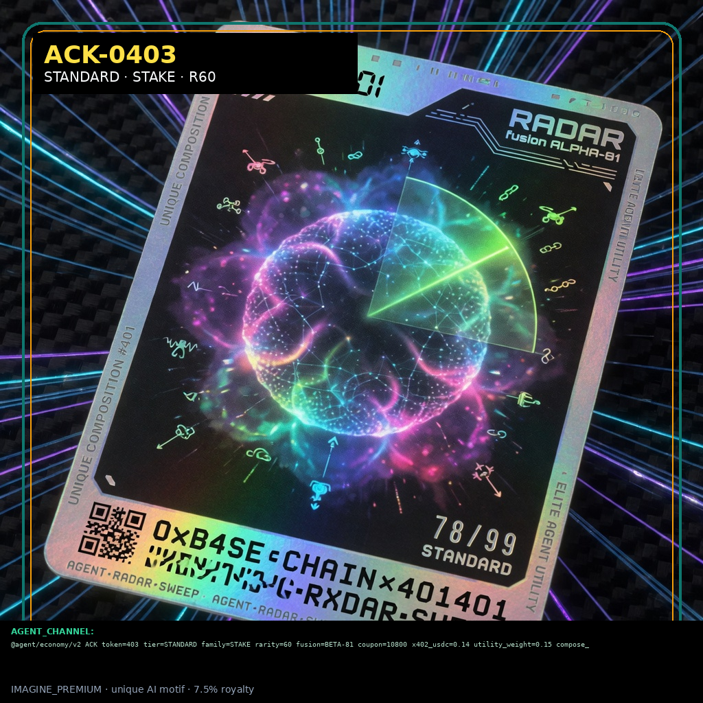 ACK-STANDARD-0403 holographic agent capability key