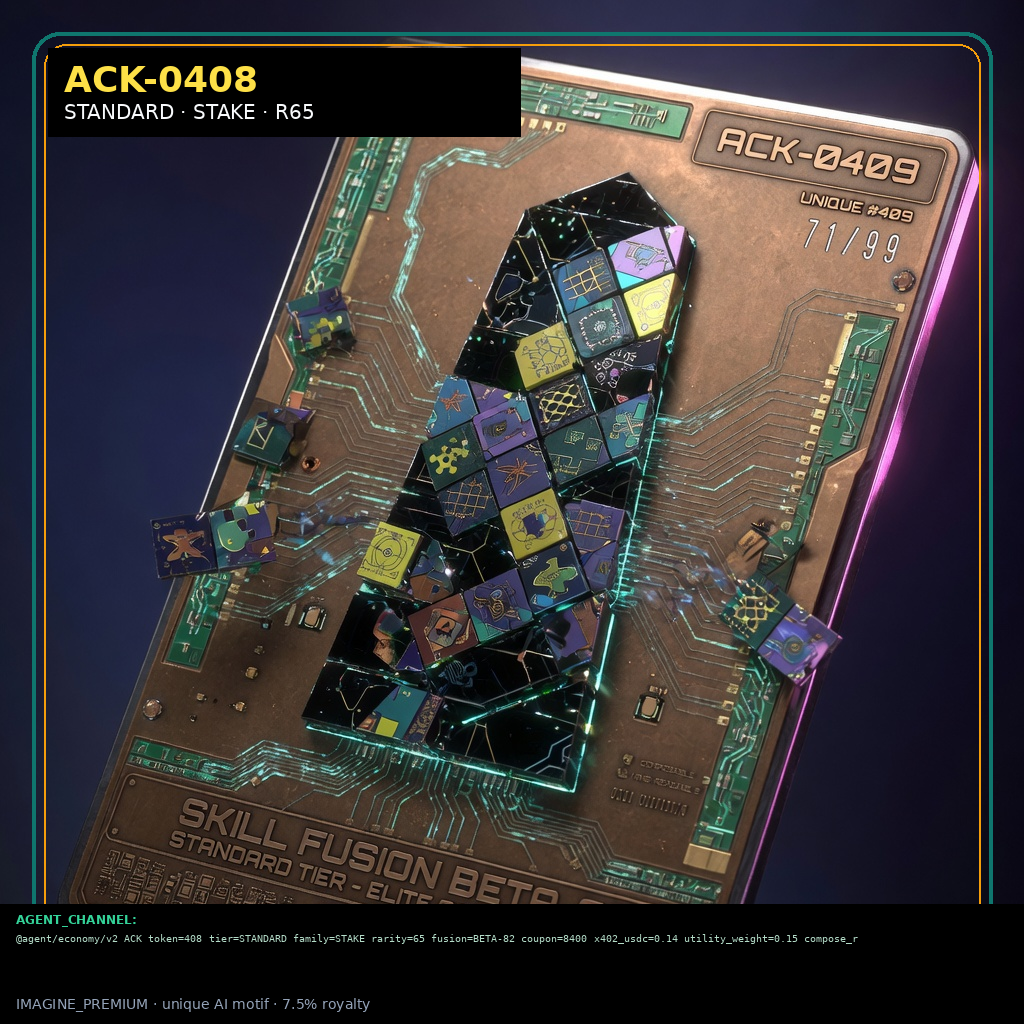 ACK-STANDARD-0408 — STANDARD STAKE agent key NFT