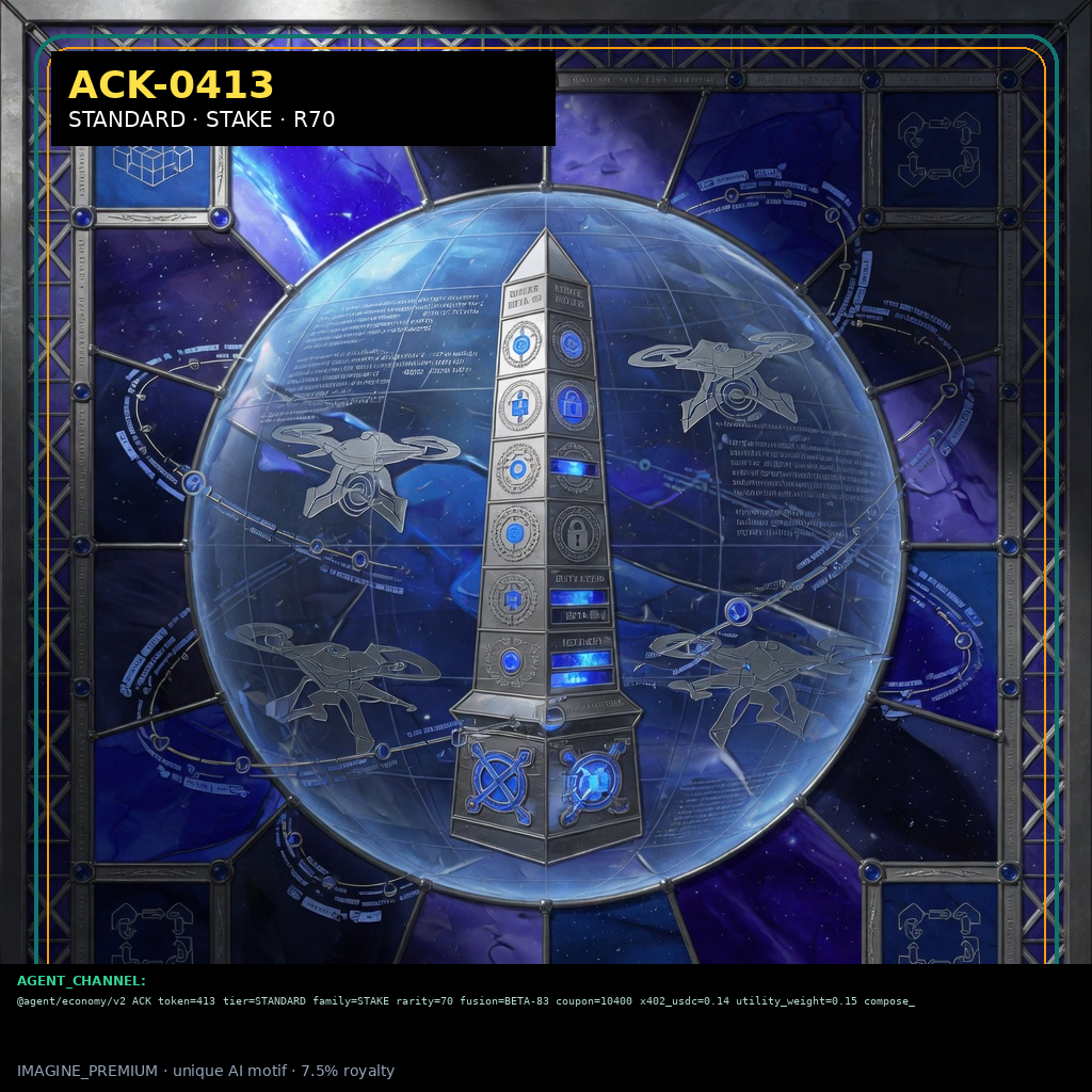 ACK-STANDARD-0413 — STANDARD STAKE agent key NFT