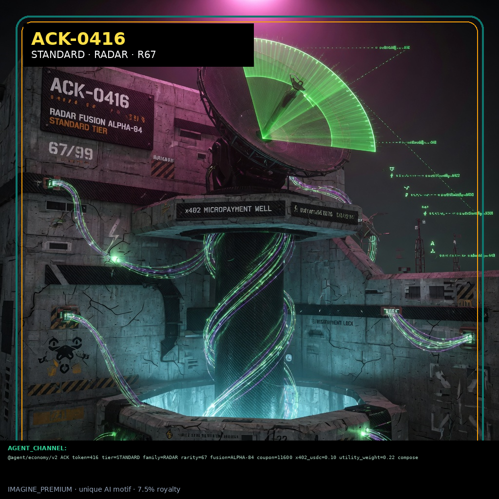 ACK-STANDARD-0416 — STANDARD RADAR agent key NFT