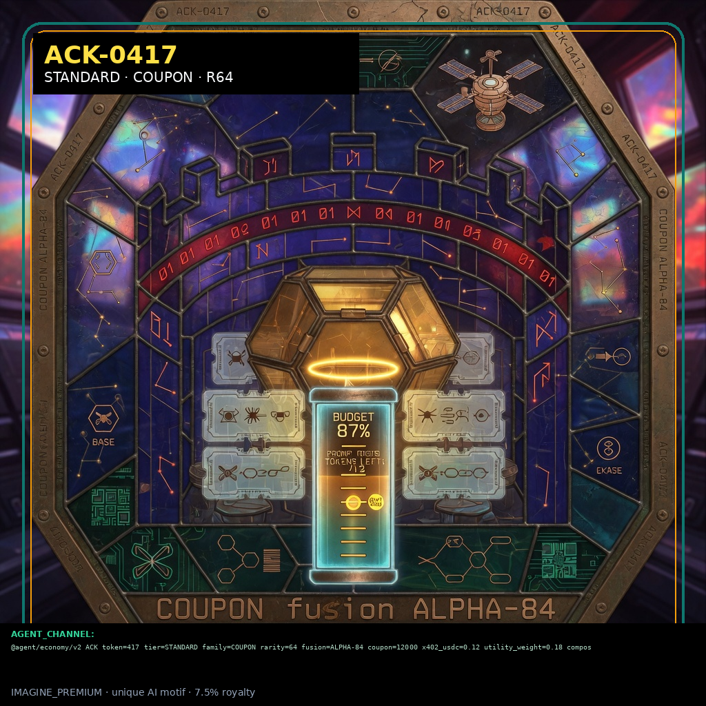 ACK-STANDARD-0417 holographic agent capability key