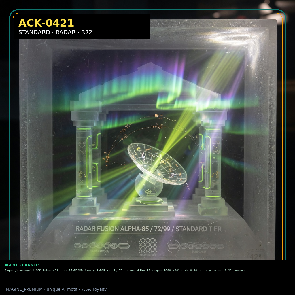 ACK-STANDARD-0421 holographic agent capability key