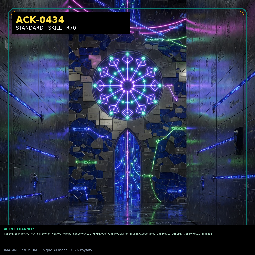 ACK-STANDARD-0434 — STANDARD SKILL agent key NFT