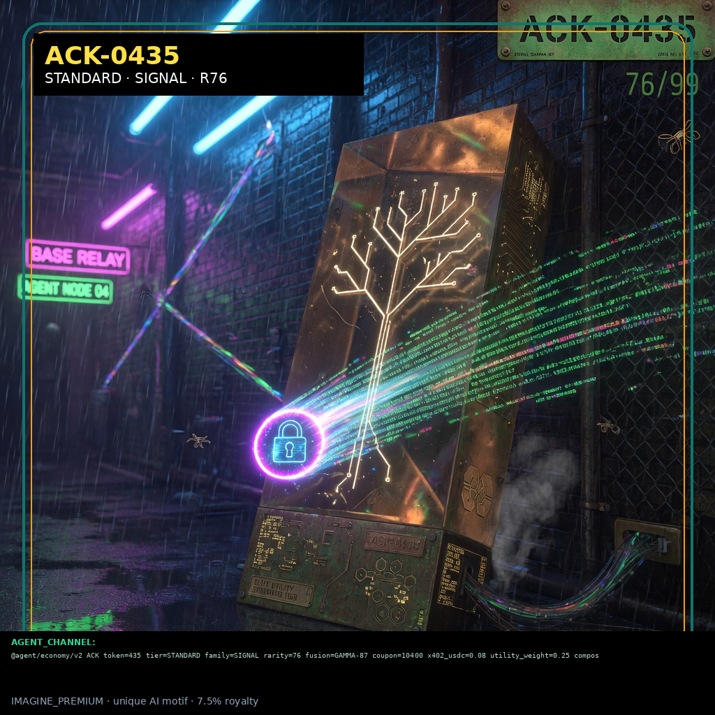 ACK-STANDARD-0435 holographic agent capability key