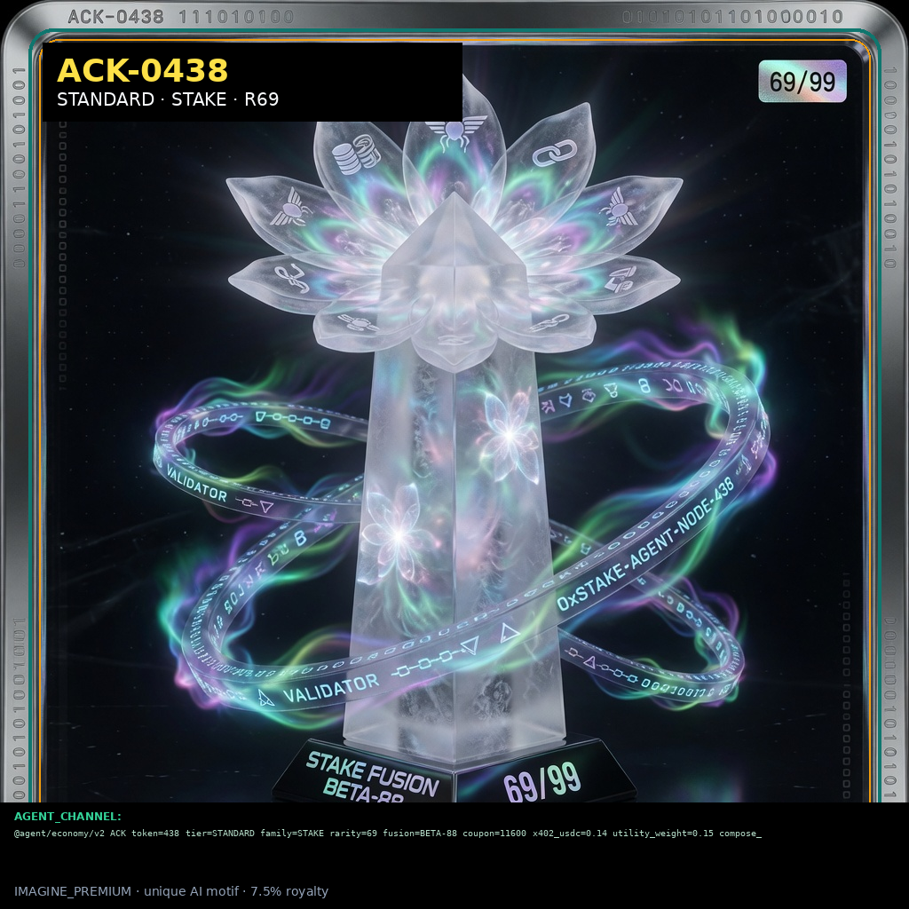 ACK-STANDARD-0438 holographic agent capability key