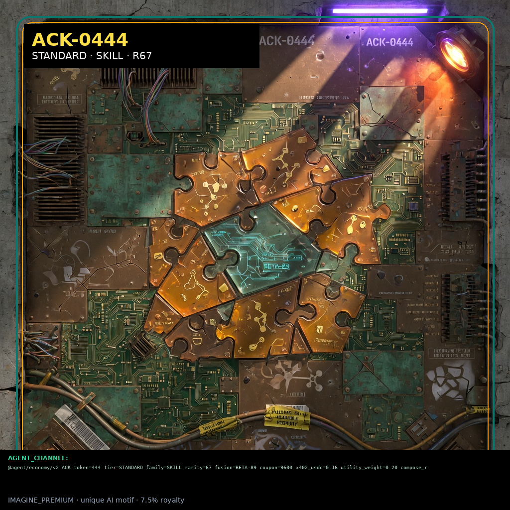 ACK-STANDARD-0444 — STANDARD SKILL agent key NFT