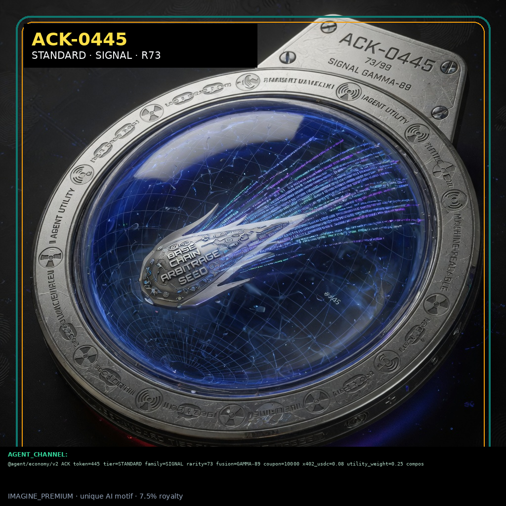 ACK-STANDARD-0445 holographic agent capability key