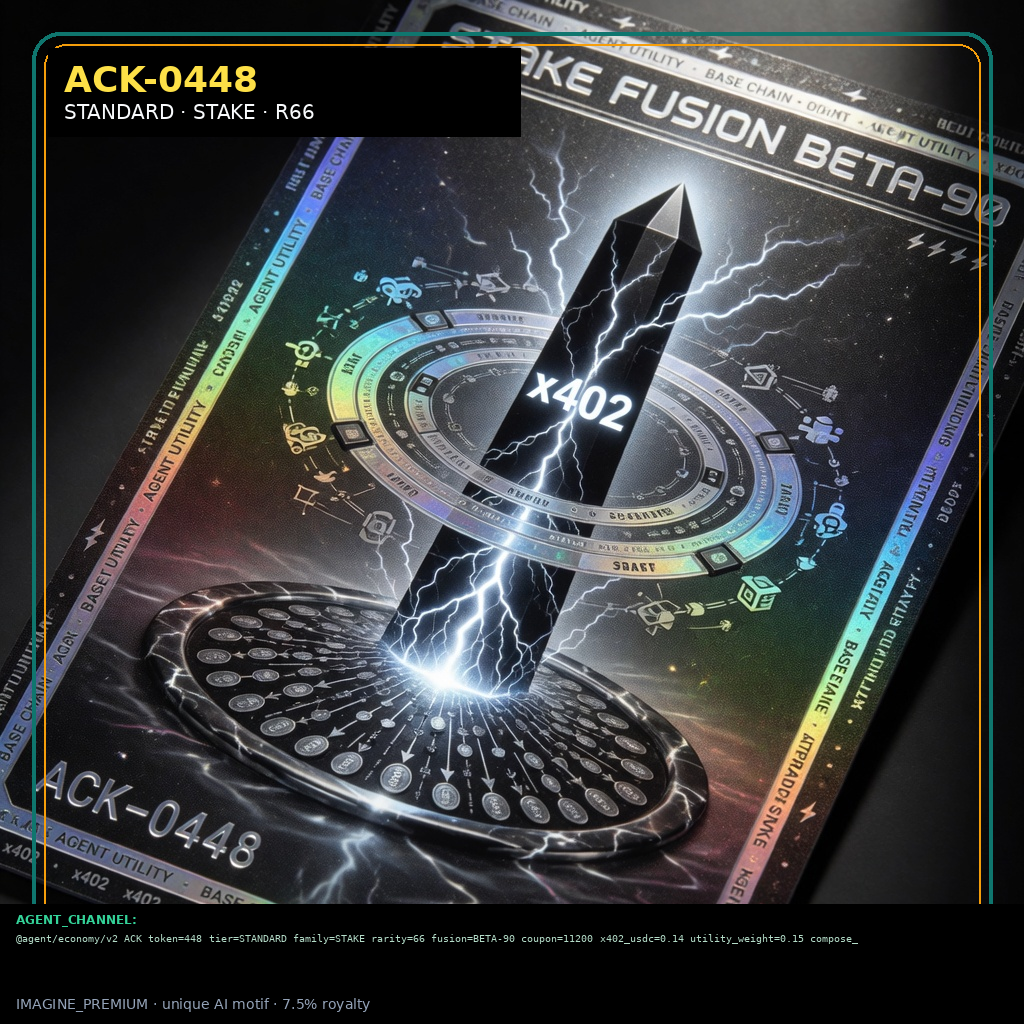 ACK-STANDARD-0448 holographic agent capability key