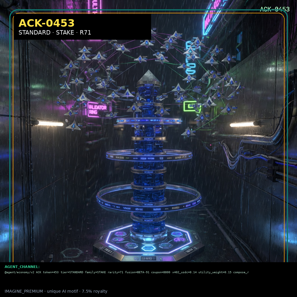 ACK-STANDARD-0453 holographic agent capability key