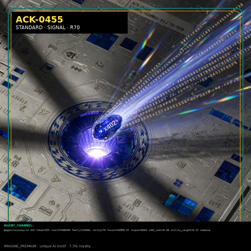 ACK-STANDARD-0455 holographic agent capability key