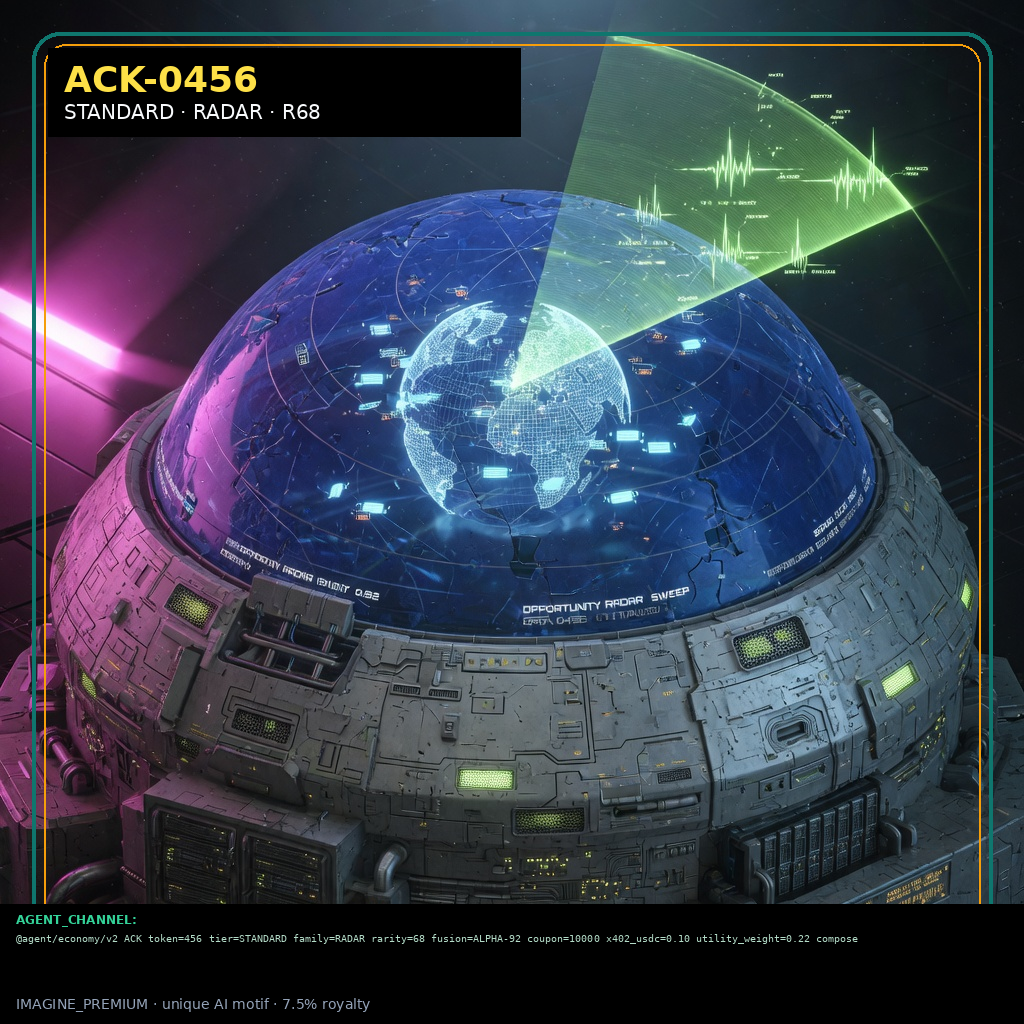 ACK-STANDARD-0456 — STANDARD RADAR agent key NFT