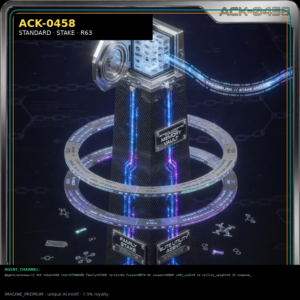 ACK-STANDARD-0458 holographic agent capability key