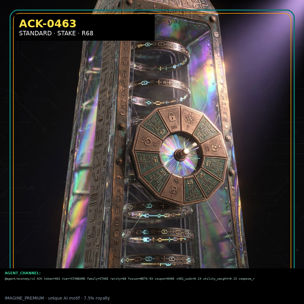ACK-STANDARD-0463 holographic agent capability key