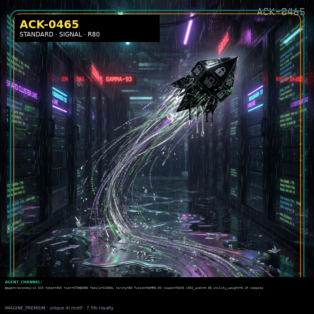 ACK-STANDARD-0465 holographic agent capability key
