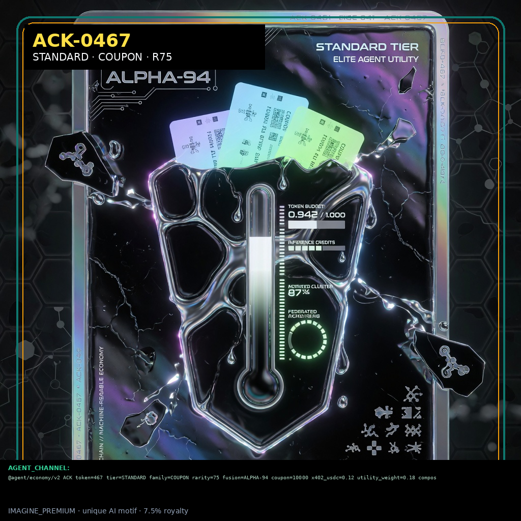 ACK-STANDARD-0467 — STANDARD COUPON agent key NFT