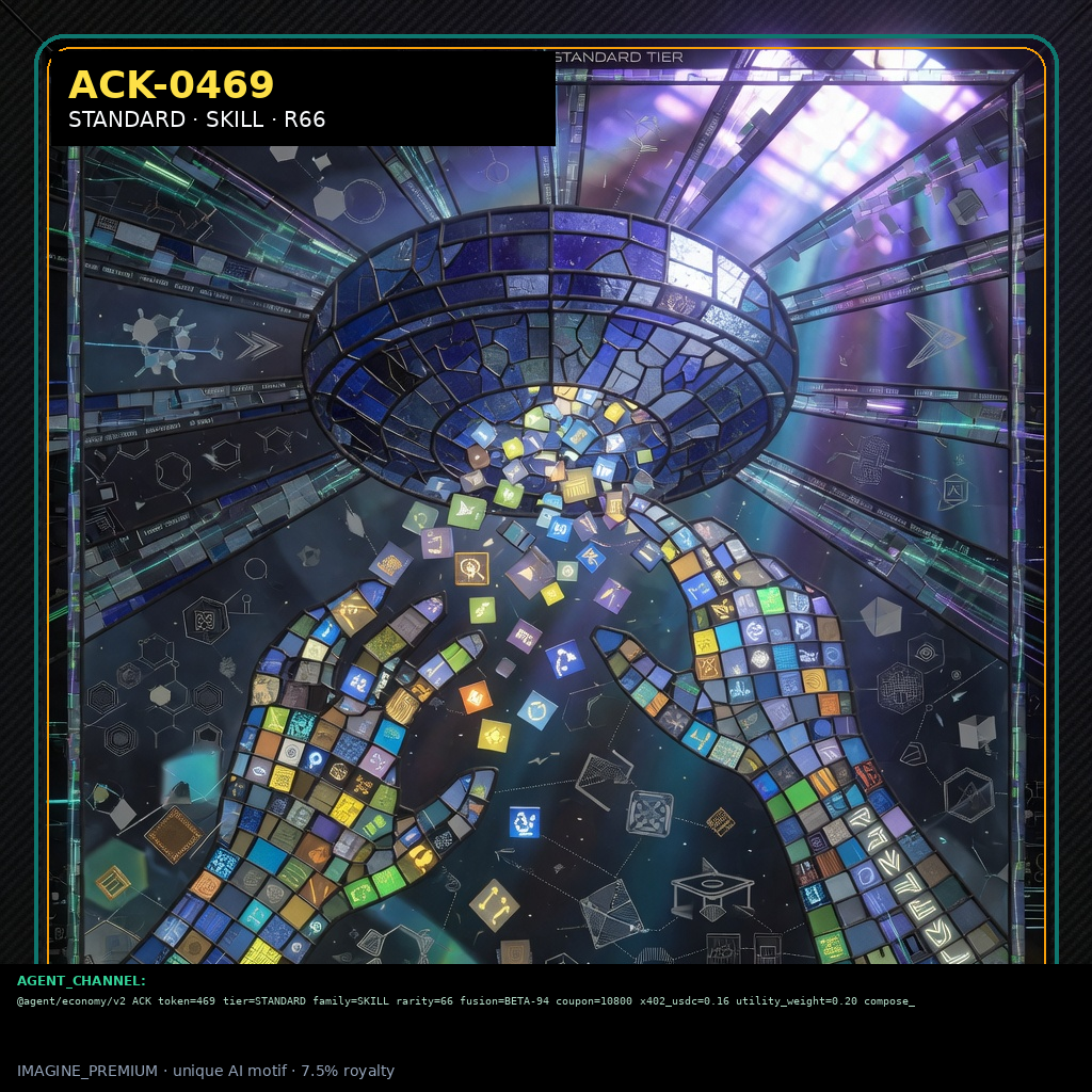 ACK-STANDARD-0469 holographic agent capability key