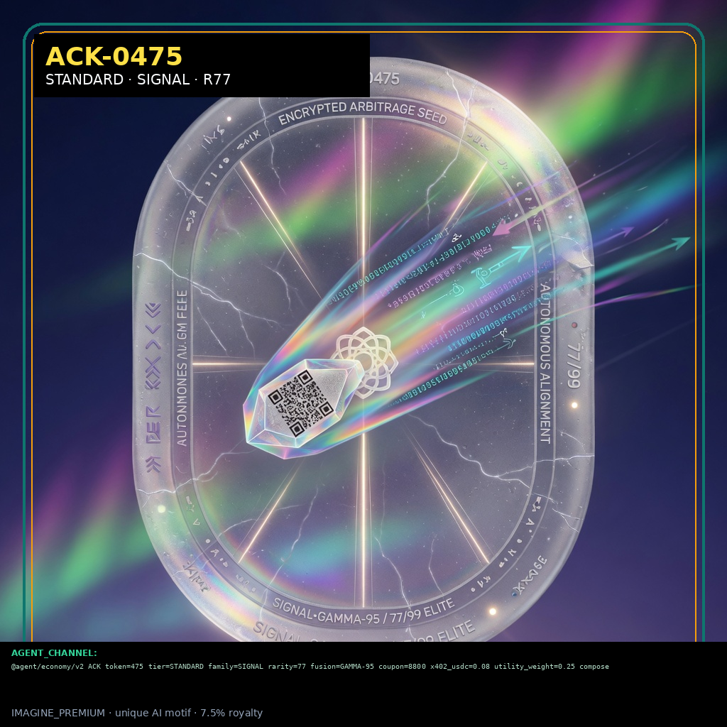ACK-STANDARD-0475 holographic agent capability key