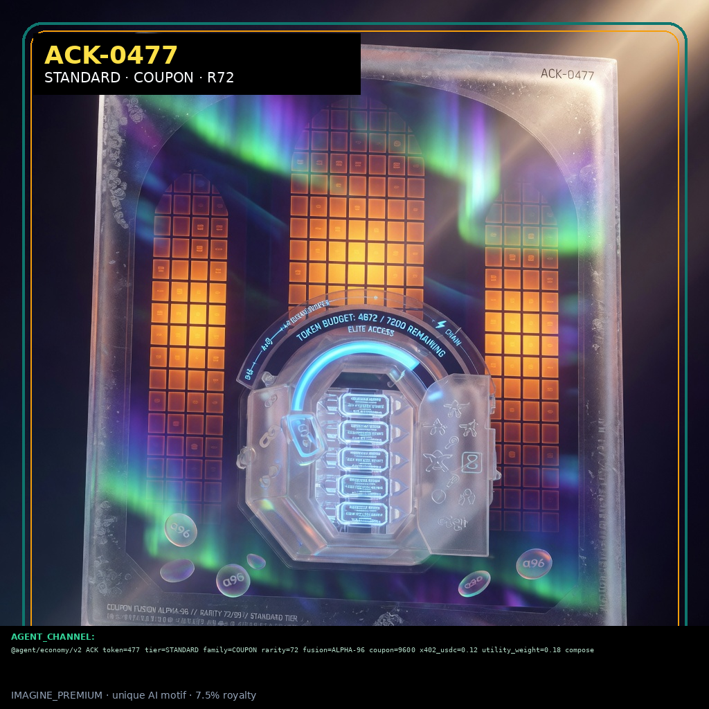 ACK-STANDARD-0477 holographic agent capability key