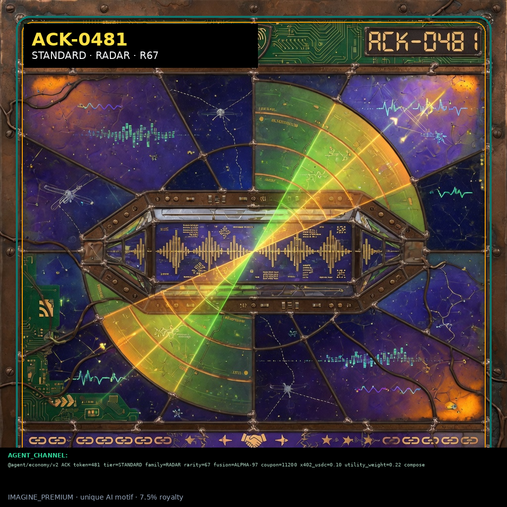 ACK-STANDARD-0481 holographic agent capability key
