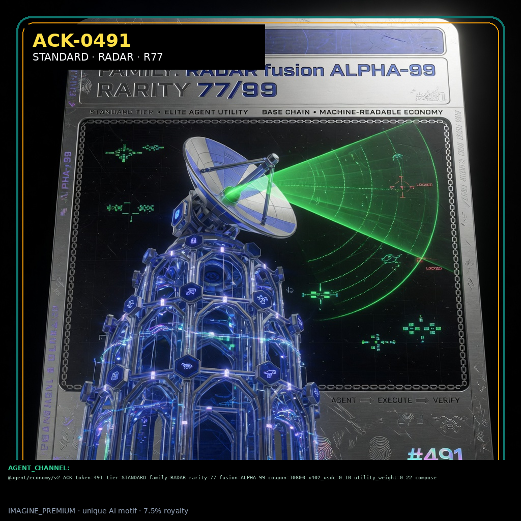 ACK-STANDARD-0491 holographic agent capability key