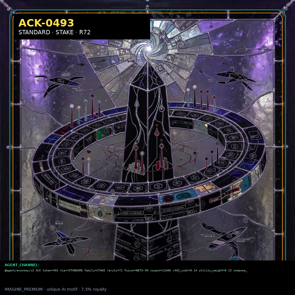 ACK-STANDARD-0493 holographic agent capability key