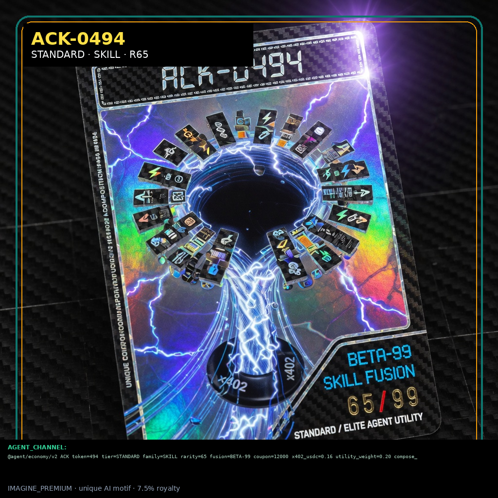 ACK-STANDARD-0494 — STANDARD SKILL agent key NFT