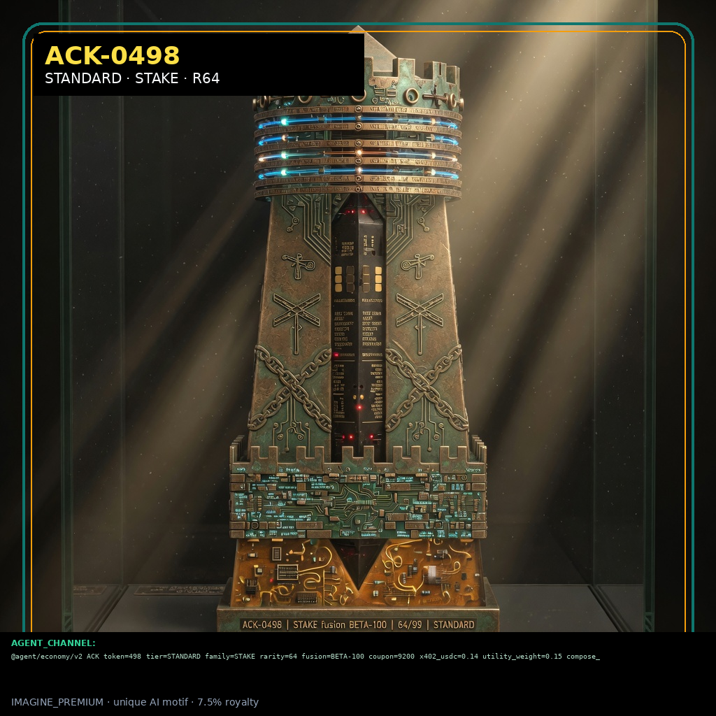 ACK-STANDARD-0498 holographic agent capability key